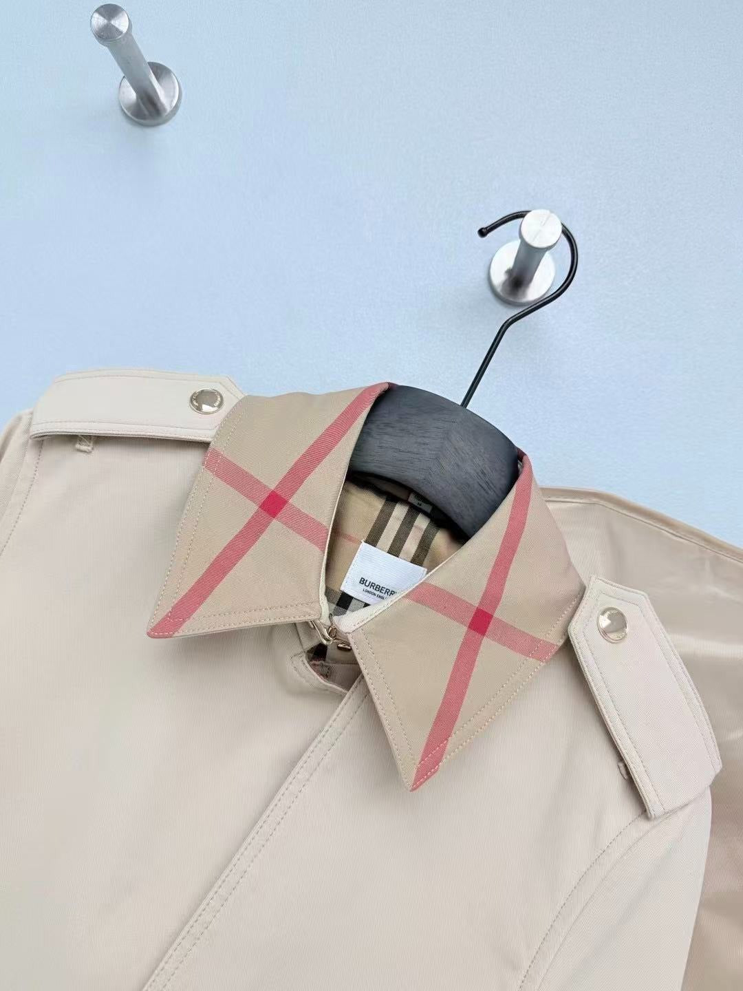 BRR Heritage Long Trench Coat Beige Gabardine 8115484