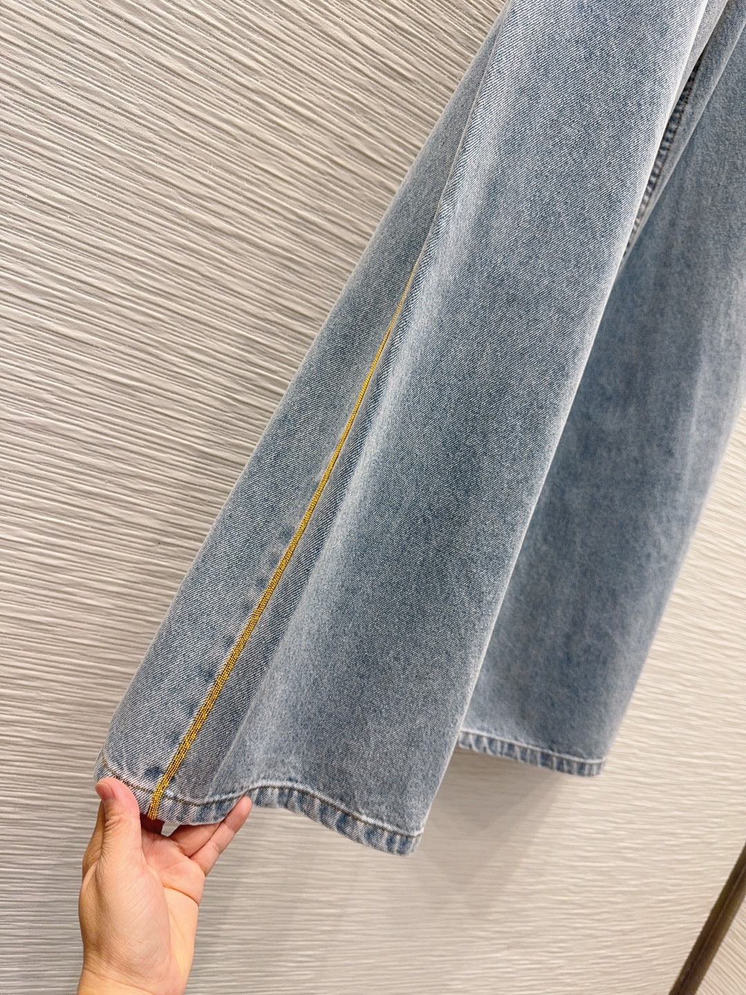 CC 26S Wide-Leg Denim Jeans Cotton 436534