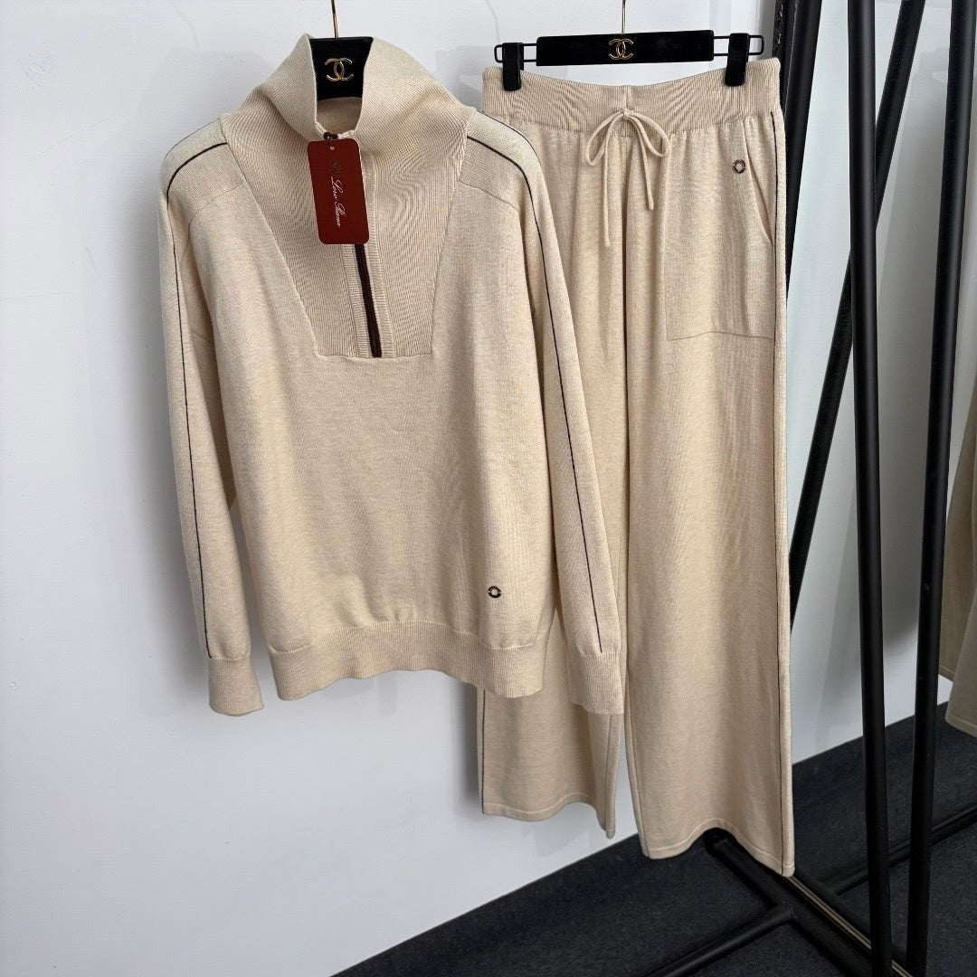 LP 26s Quarter-zip Knit Pants Set 994