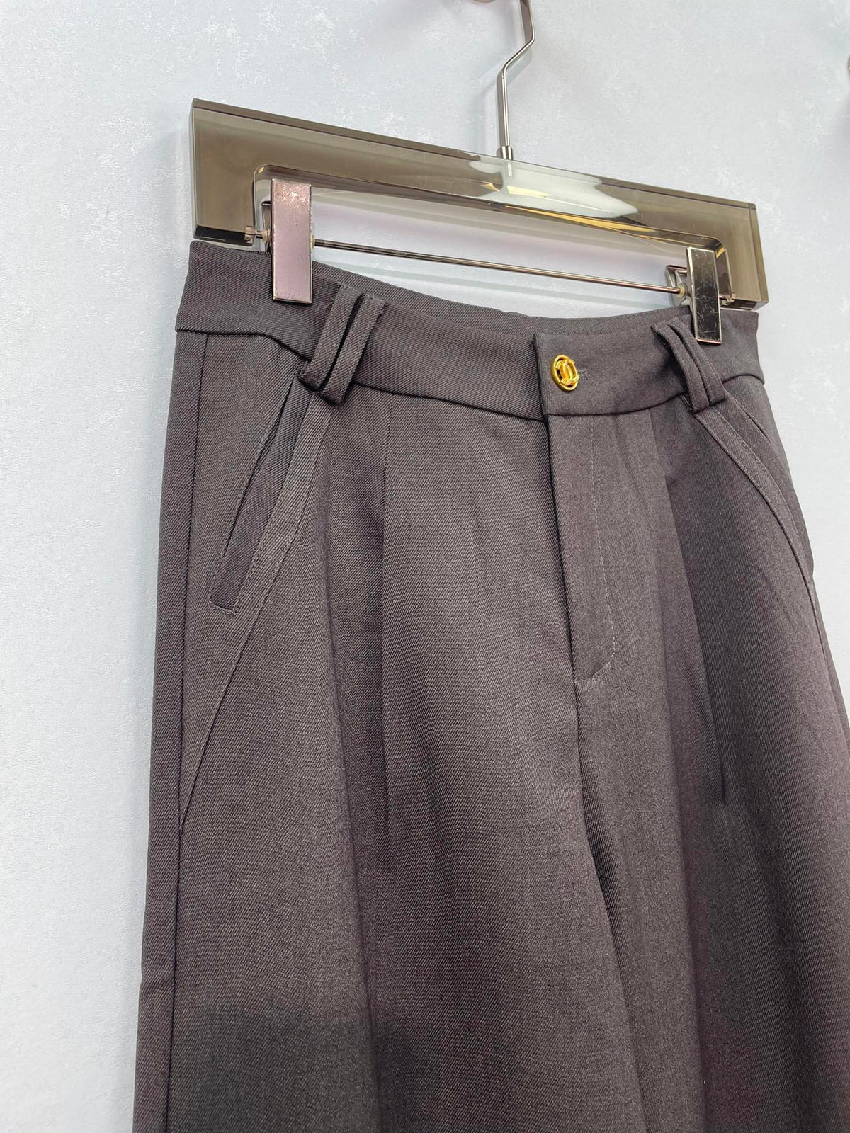 Chanel 26S Wide-Leg Trousers 1537