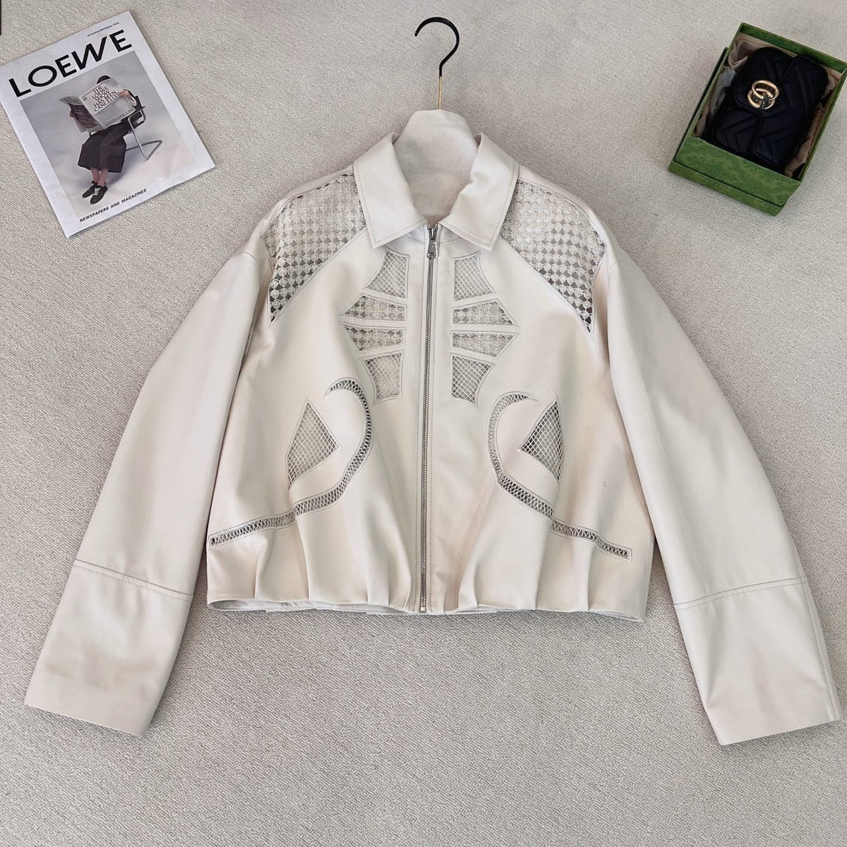 HM 26K Embroidered Jacket Leather 435209