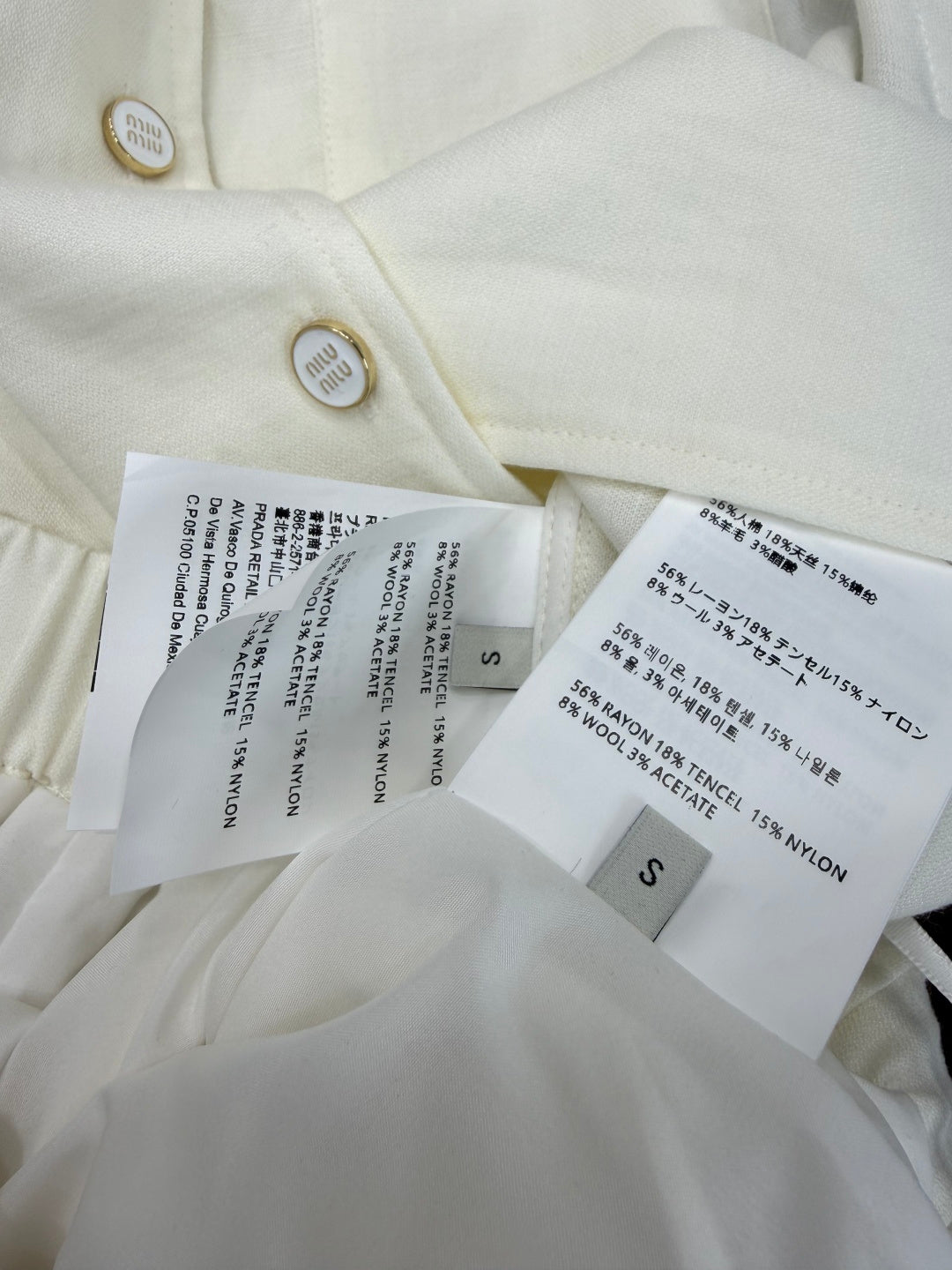 Miu Miu 26s Top And Skirt Set Style 1083