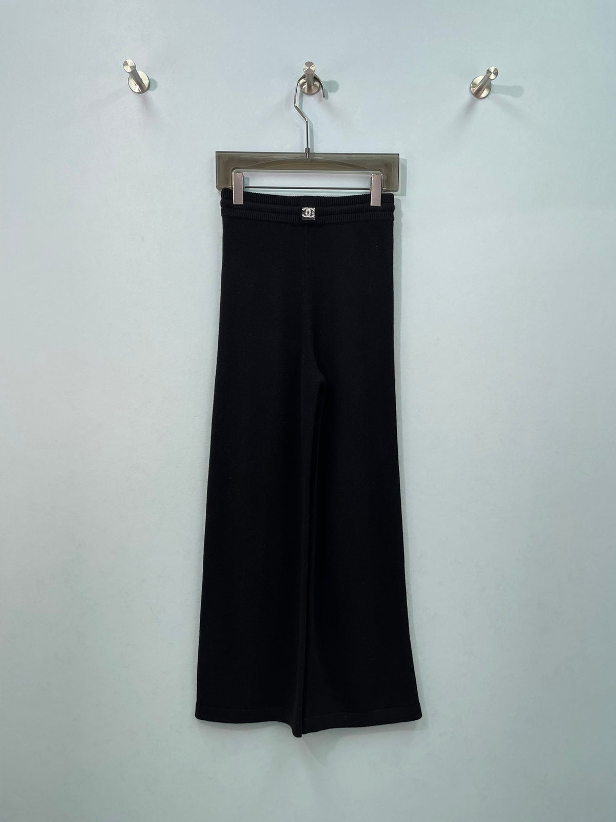 Chanel 26S Wide-Leg Knit Pants 1736