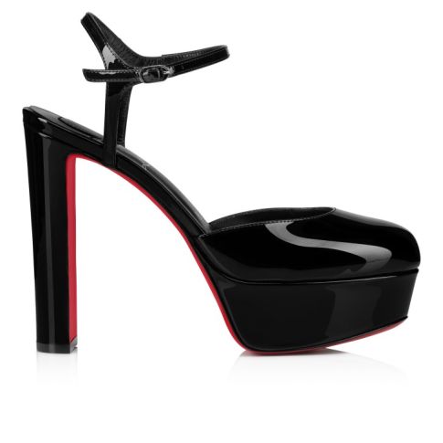 CL Loo Pump 130 Mm Pumps Patent Leather Black