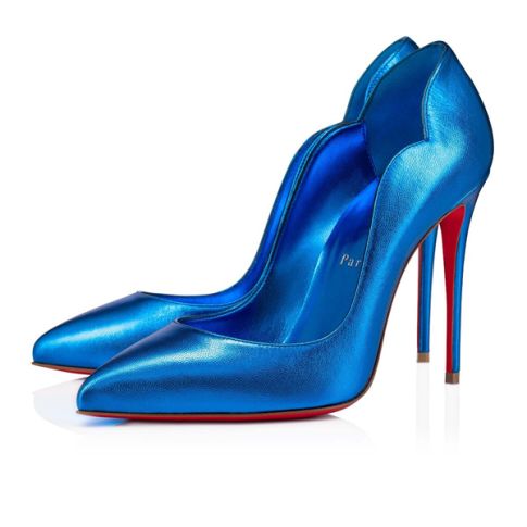 CL Pumps Hot Chick 100 mm Alize/lin Alize Leather