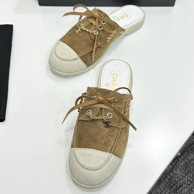 Chanel 2026 Slip-On Mule Suede Cowhide 985753
