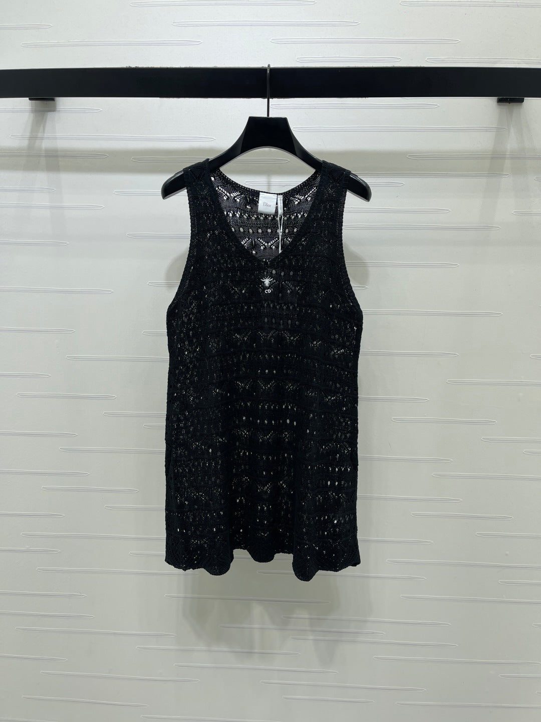 CD Knit Vest Dress Cotton 392669