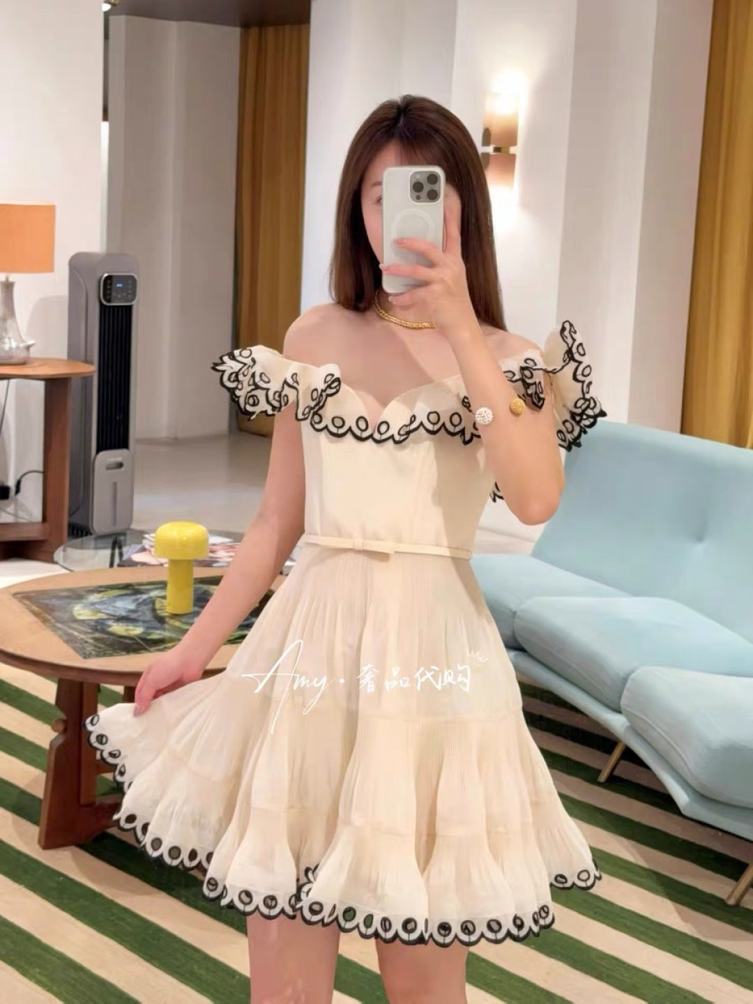 Zimmermann Ruffled Dress 394333