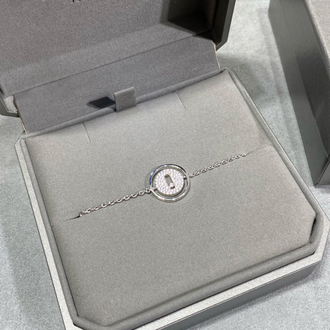Messika Lucky Move Diamond Paved Bracelet