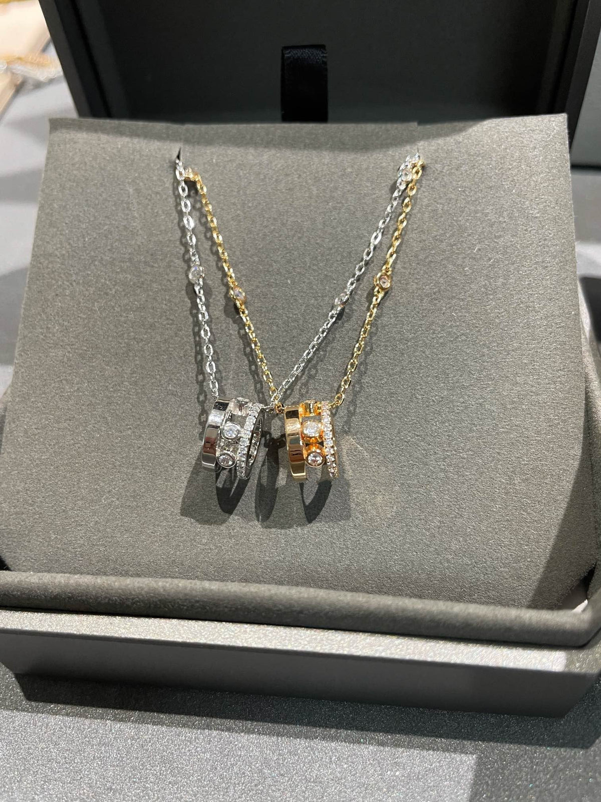 Messika Chain Move Romane Pendant Necklace