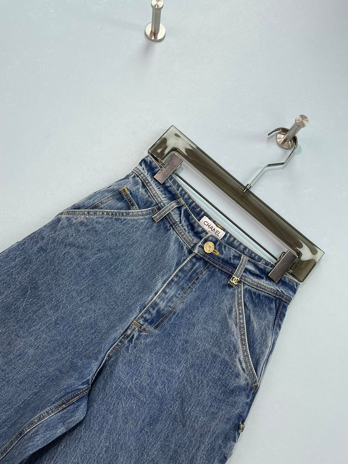 Chanel 26S Wide-Leg Jeans 1536