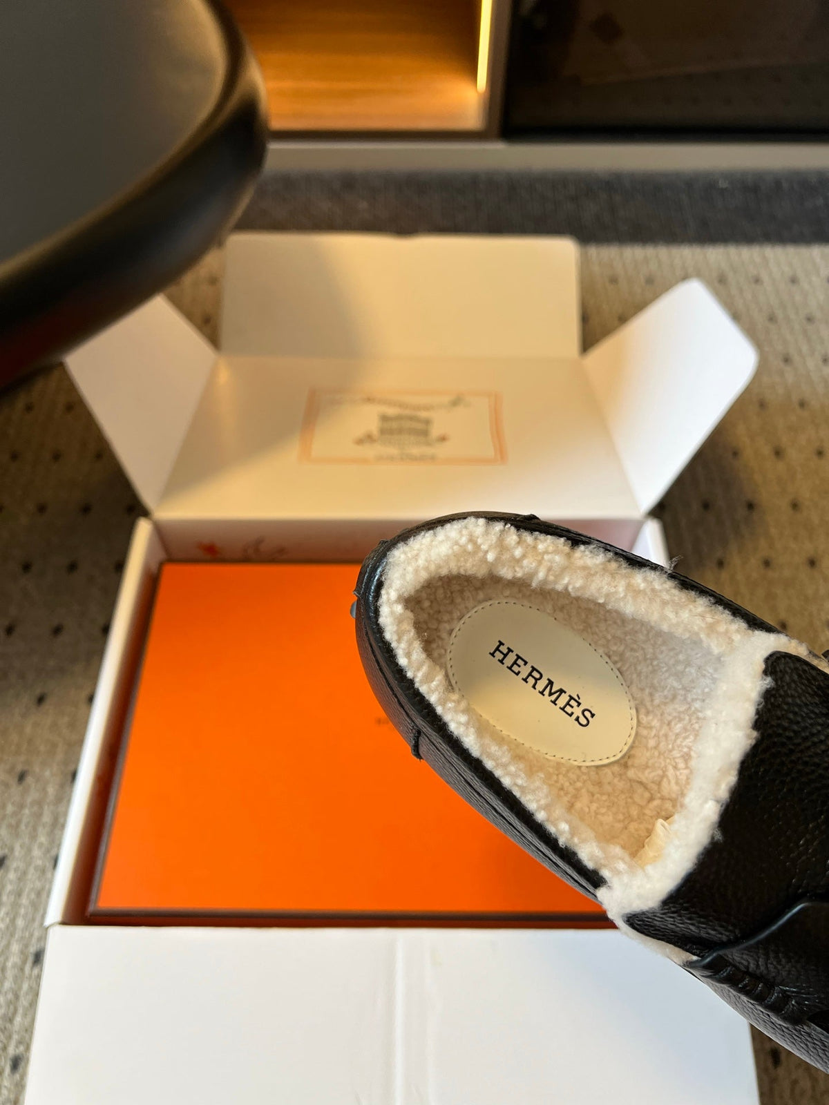 HM 26S Destin Loafers Black Calfskin