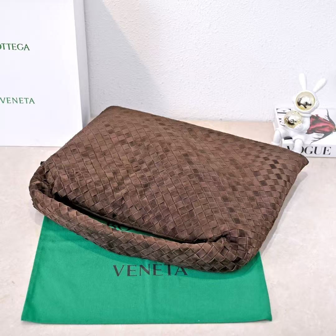 Bottega Veneta 2026 Knot Clutch 20cm Black Lambskin