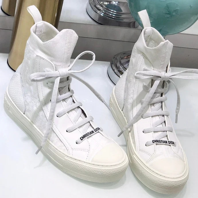 Dior 2026 Knitted High-Top Sneakers Fabric 966665