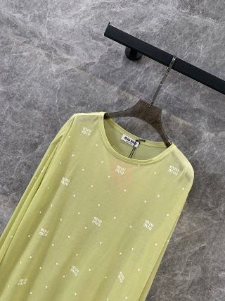 Miu Miu 25 Long-sleeved T-shirt Cotton 195837