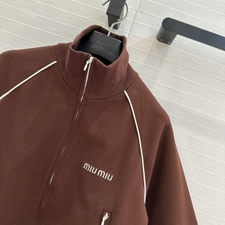 Miu Miu Sport Suit Brown Cotton
