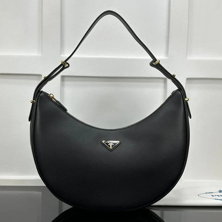 Prada 2026 Arque Shoulder Bag 35cm Calfskin