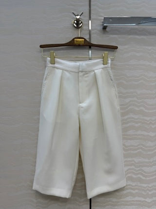 LP 2026 Set Vest & Cropped Pants White Polyester 373542