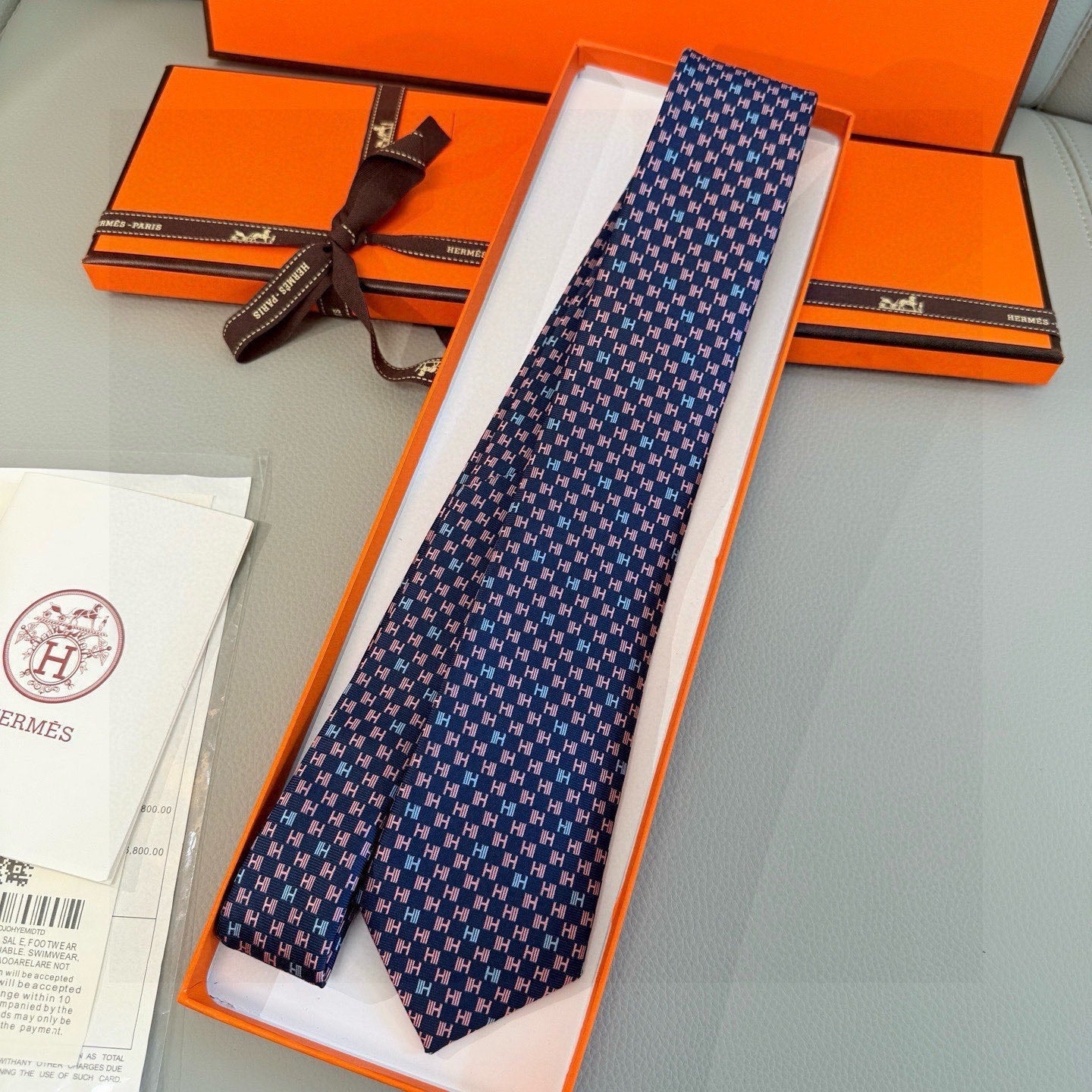 HM Men's Ties Twill Silk 437514