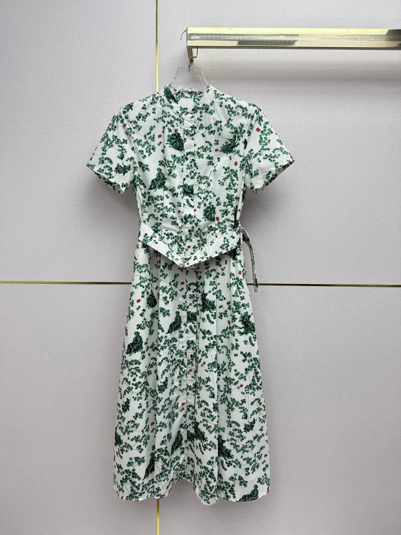 Dior 2026 Floral Dress Polyester 396926