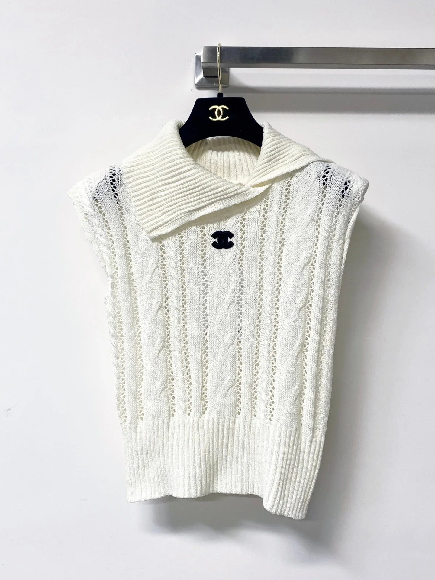 Chanel 2026 Knit Sweater Vest Laine Wool 315615