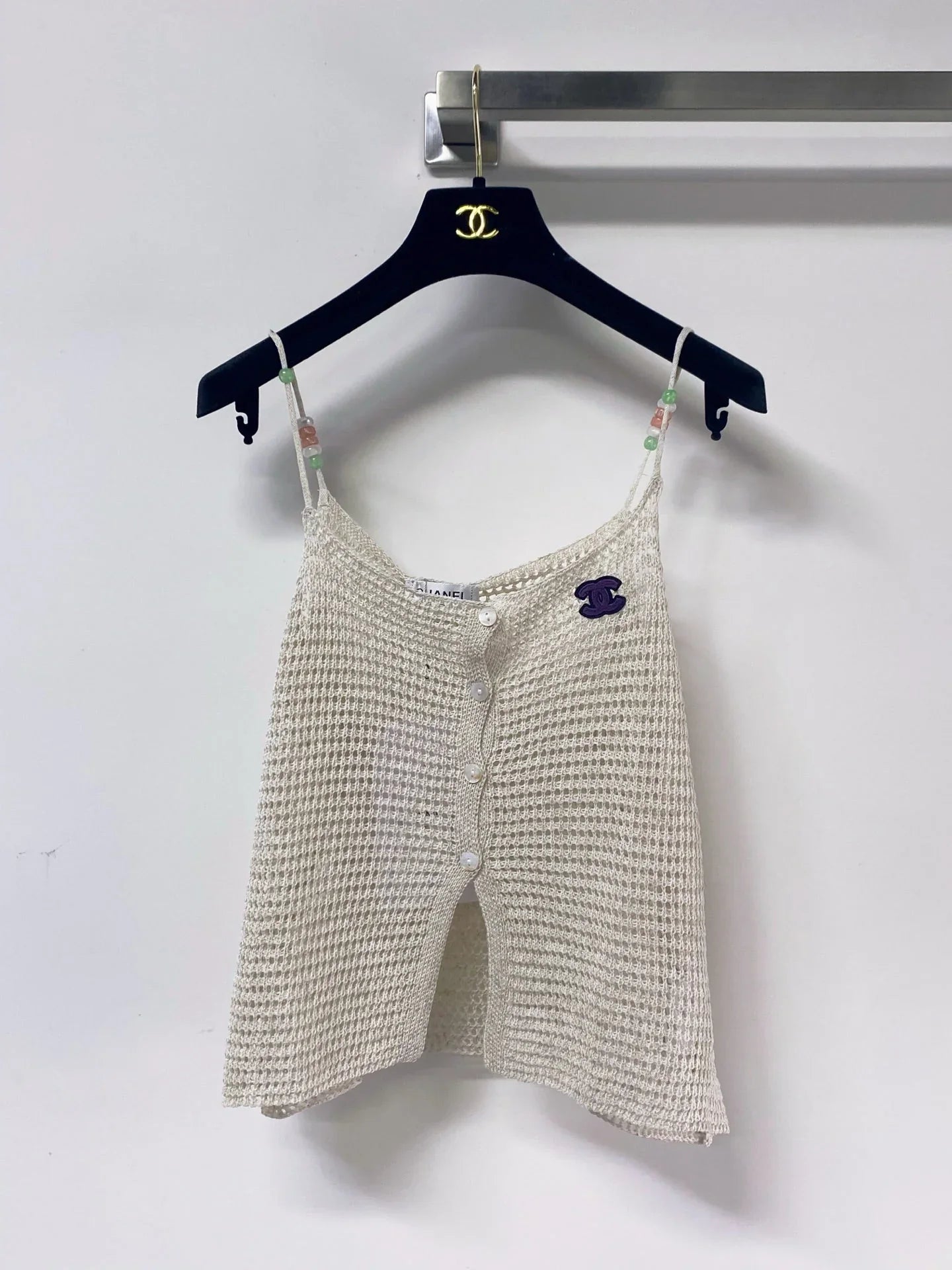 Chanel 2026 Logo CC Camisole Viscosa 471908