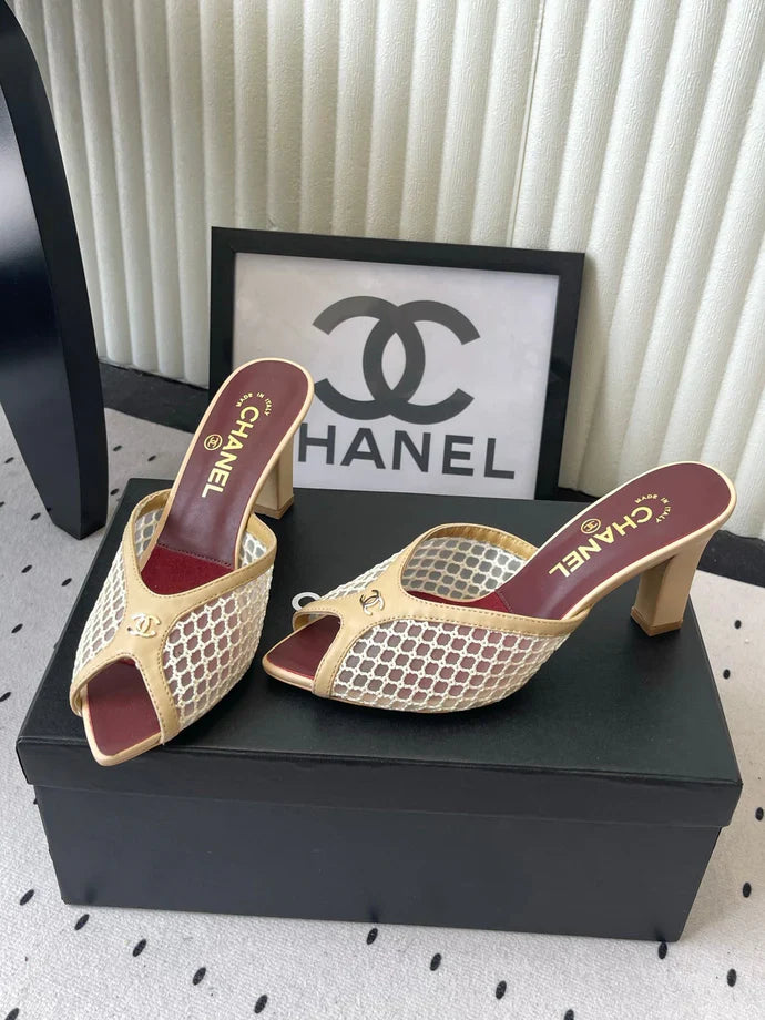 Chanel 2026 Mule Mesh Lambskin