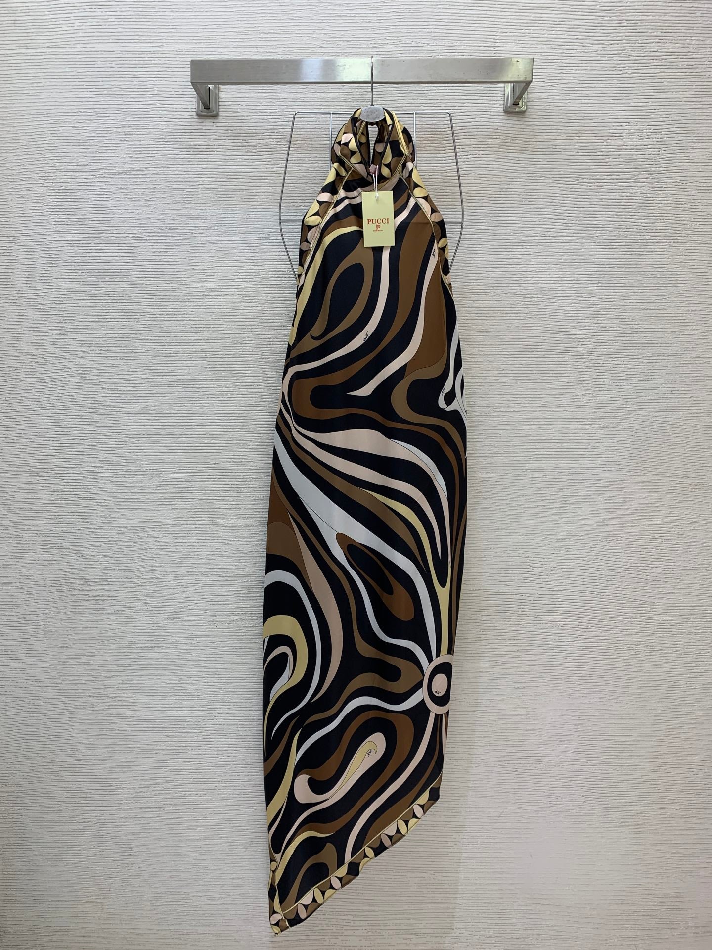 Pucci 26s Top Midi Skirt Silk Twill Fabric 02