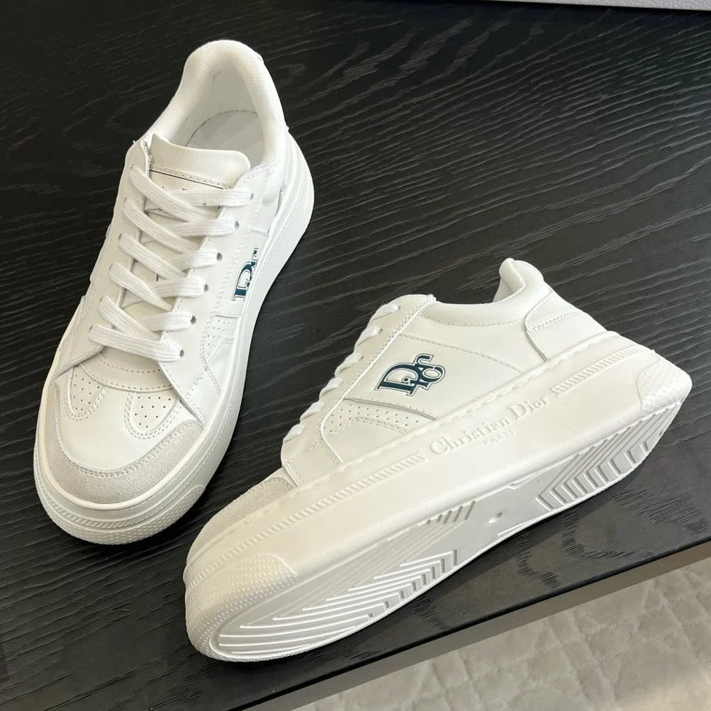 Dior 2026 Versatile Sneakers White Cowhide 977547