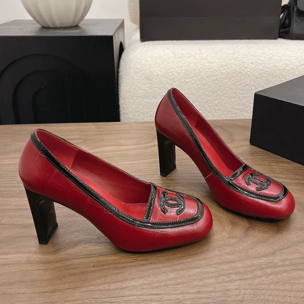 Chanel 2026 Square Toe Pump 9cm Lambskin 191779