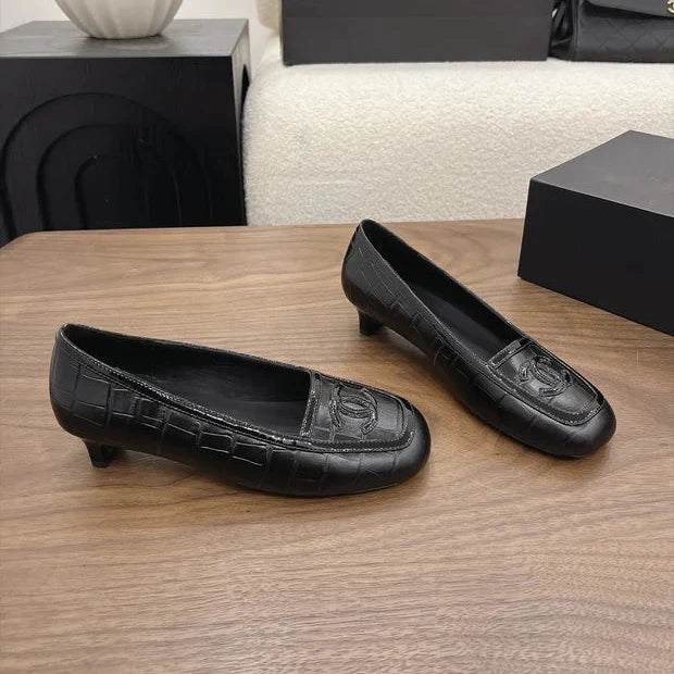 Chanel 2026 Square Toe Pump 4cm Lambskin 191779