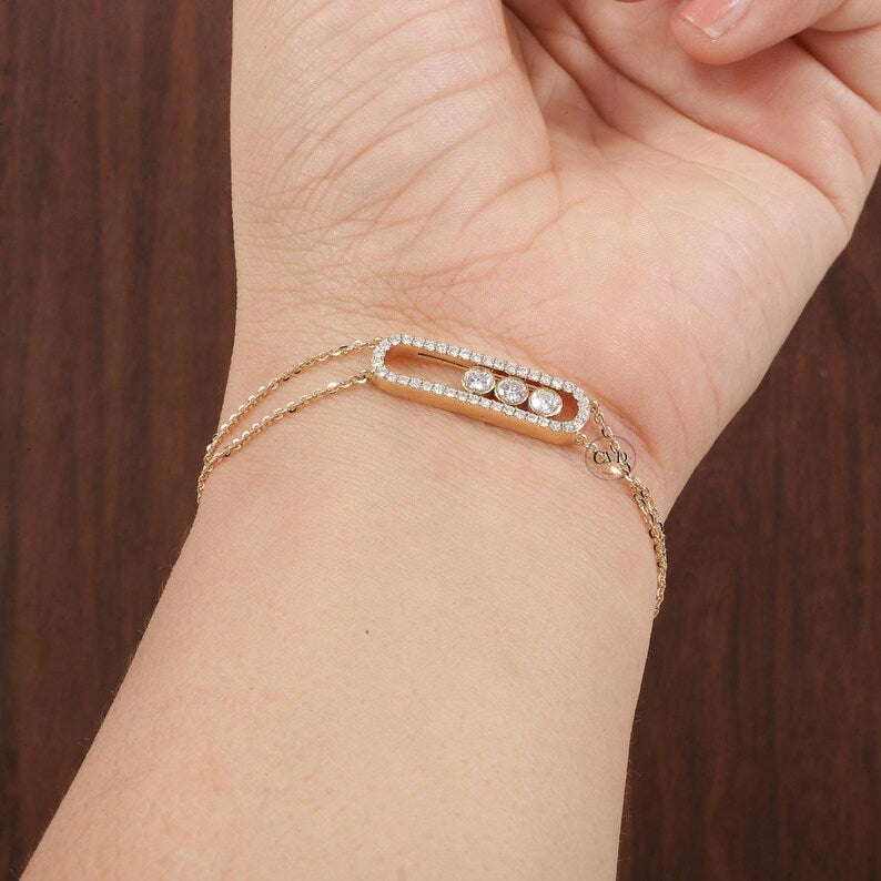 MOVE UNO CLASSIQUE DIAMOND BRACELET