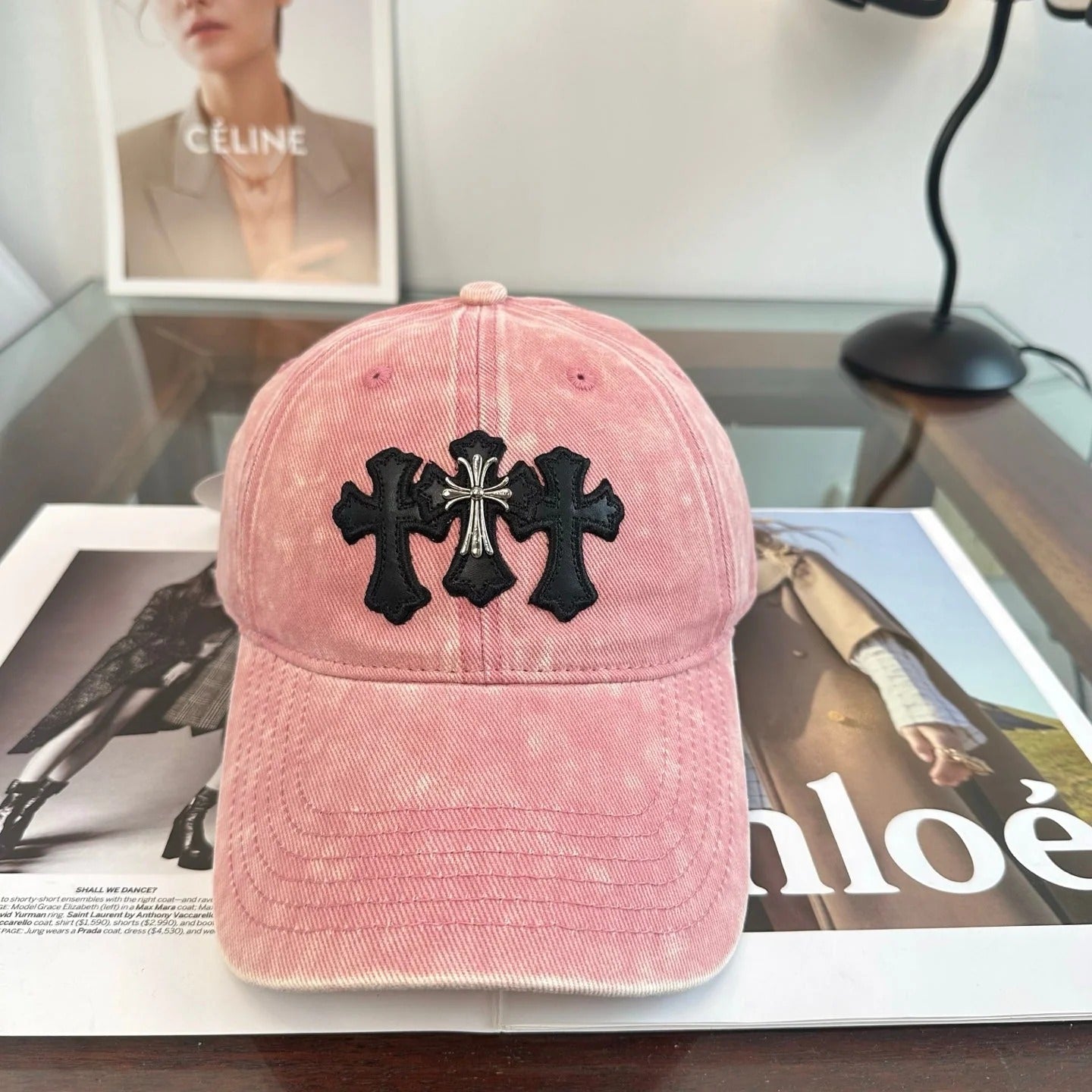 Chrome Hearts Baseball Cap Cotton 240622