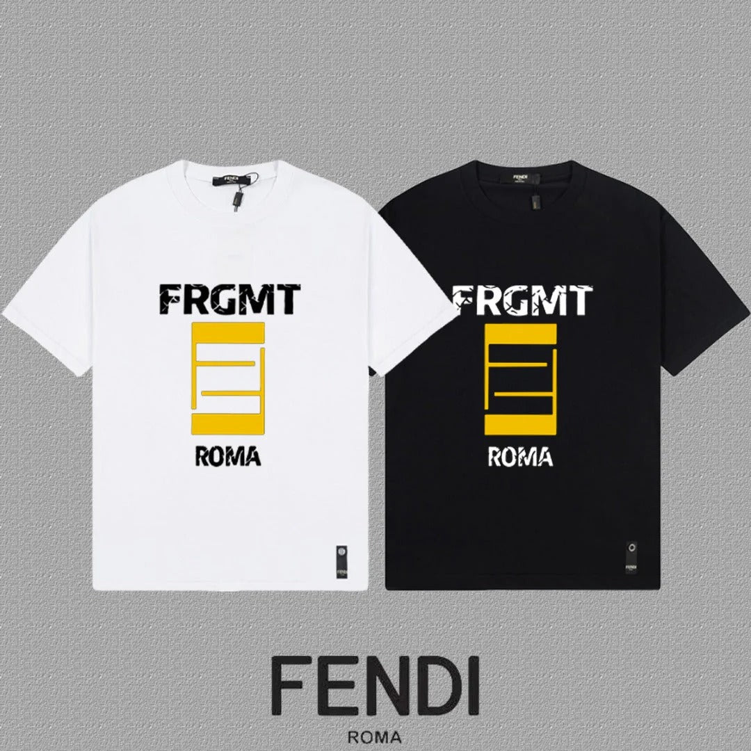 Fendi 2026 Men's Short-Sleeve T-Shirt Cotton 806049