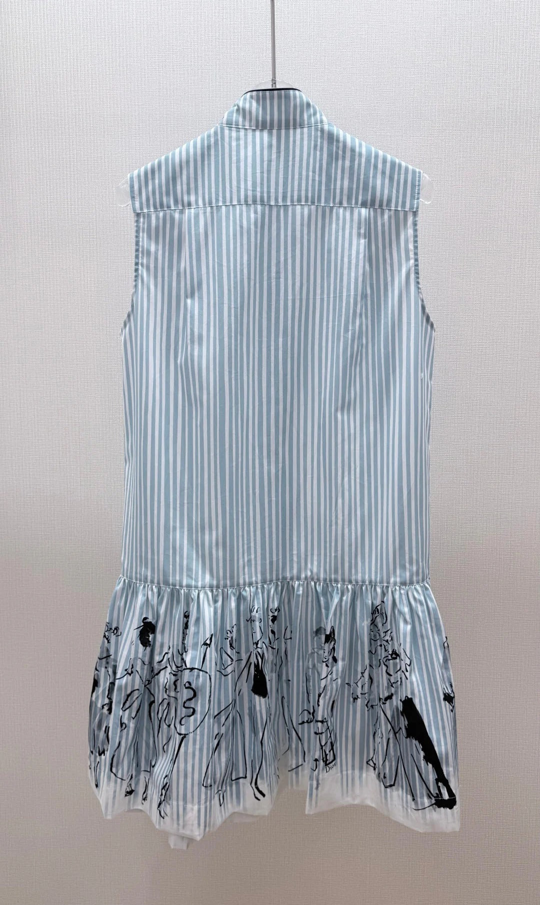 Dior 2026 Vest Dress Blue Cotton 628380