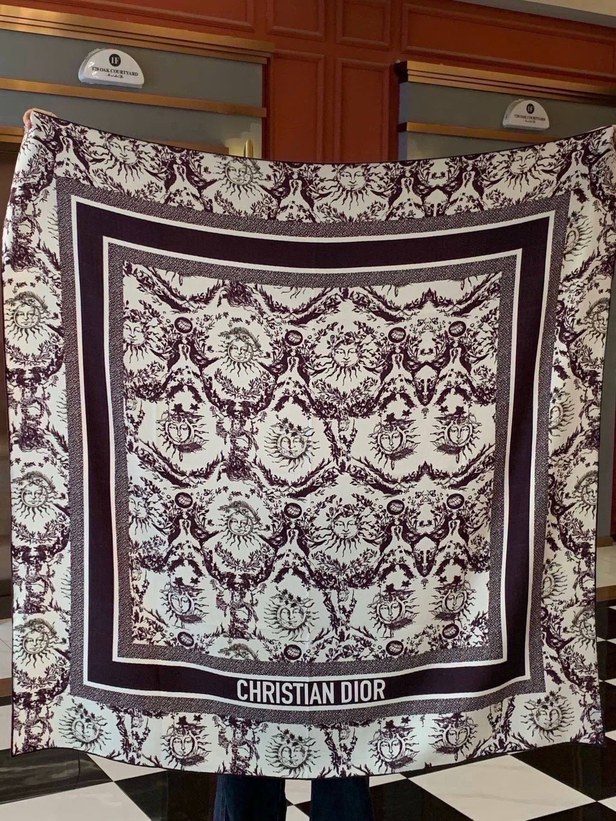 Dior 2026 Scarf 135cm Silk And Cashmere 212156