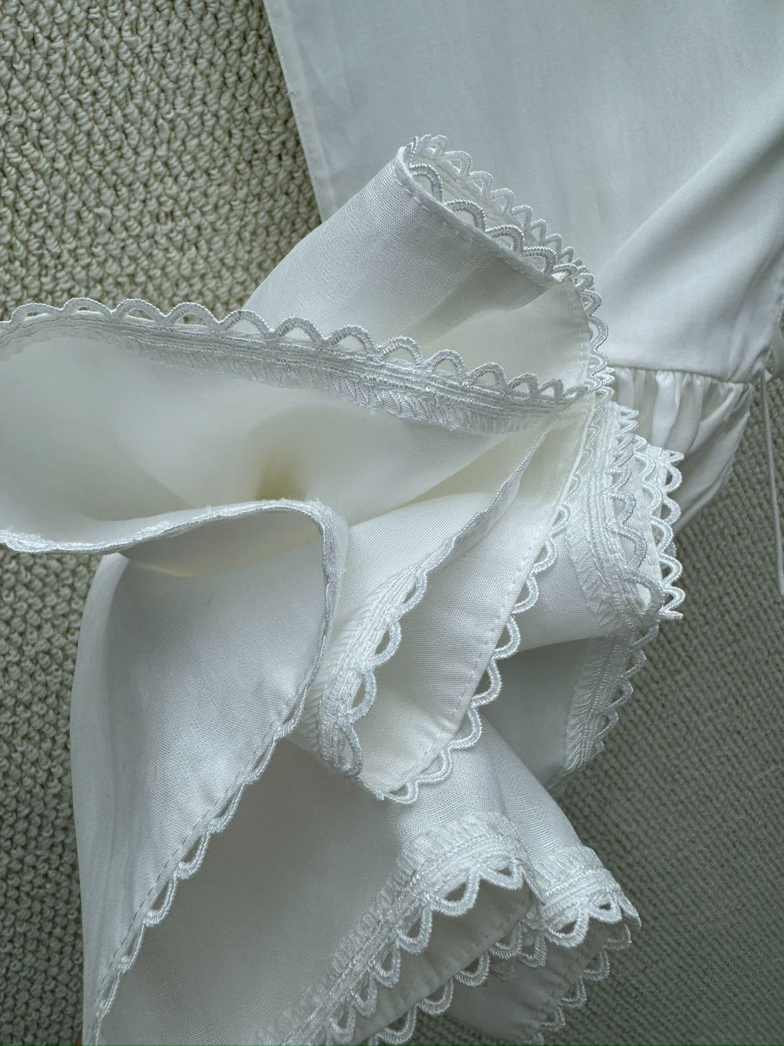Miumiu 2026 Vest Dress White Cotton 226003