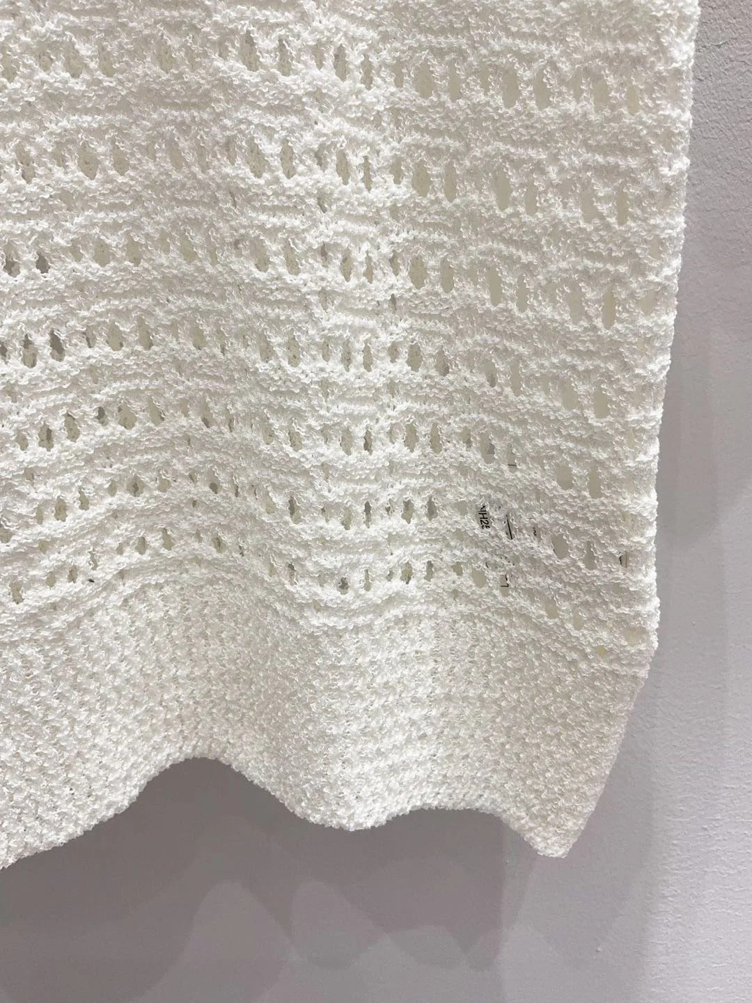Chanel 2026 Knitted T-shirt Black Pink White Wool 355300