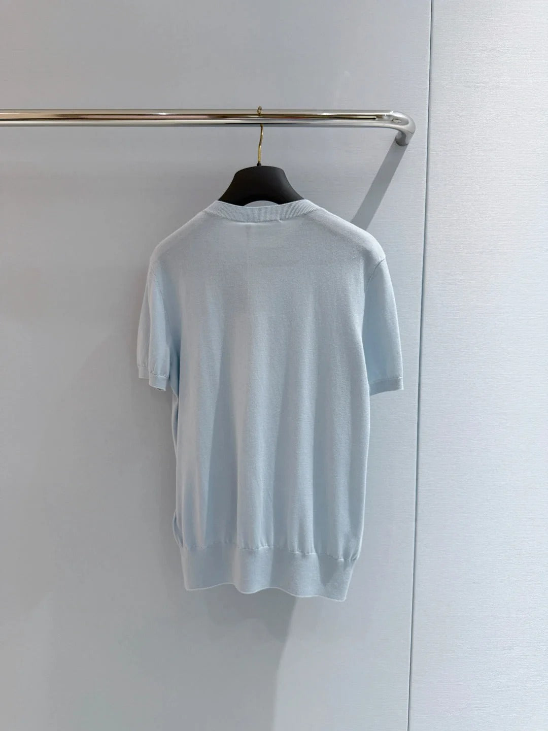 Dior 2026 Bow T-shirt Blue Cotton 724418