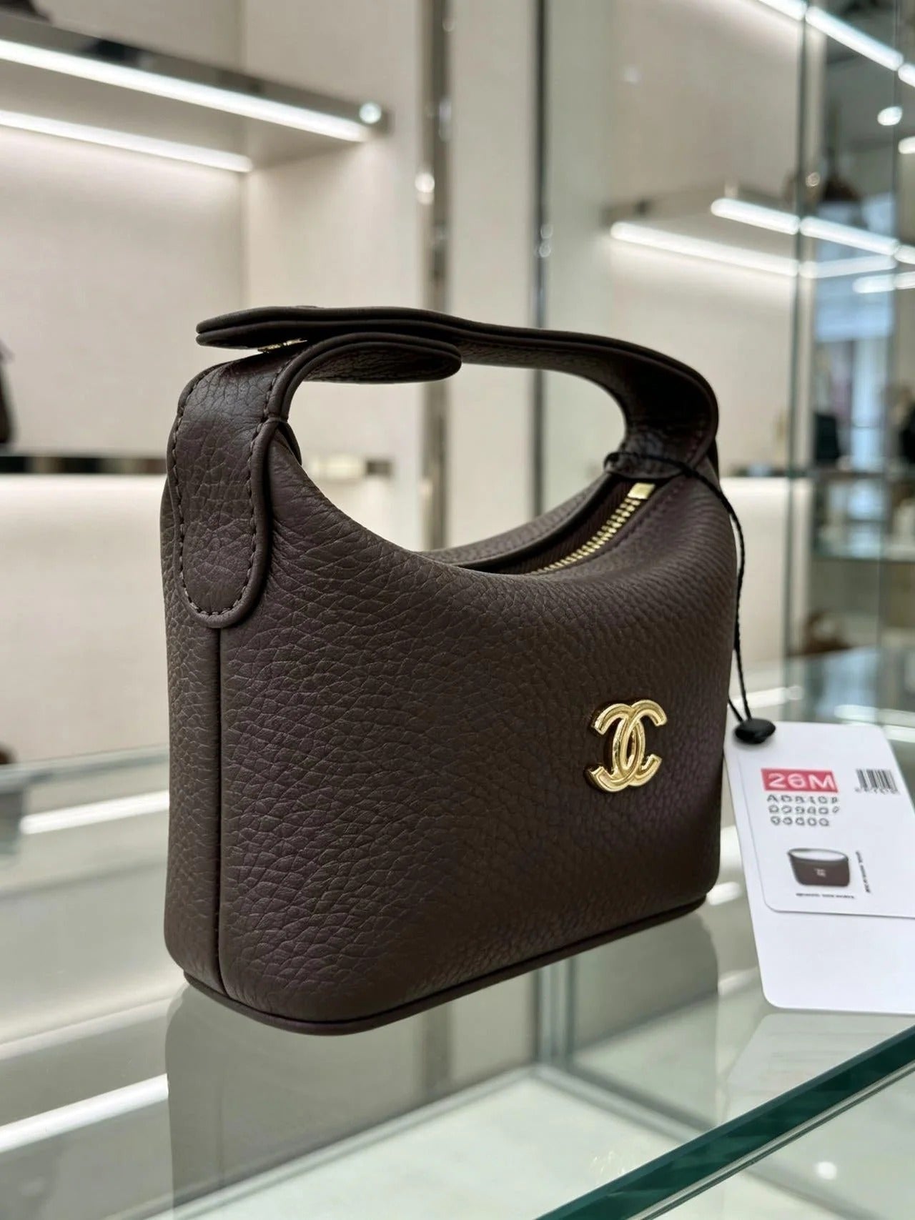 Chane 2026 Coco Beach Mini Bag 10cm Cowhide