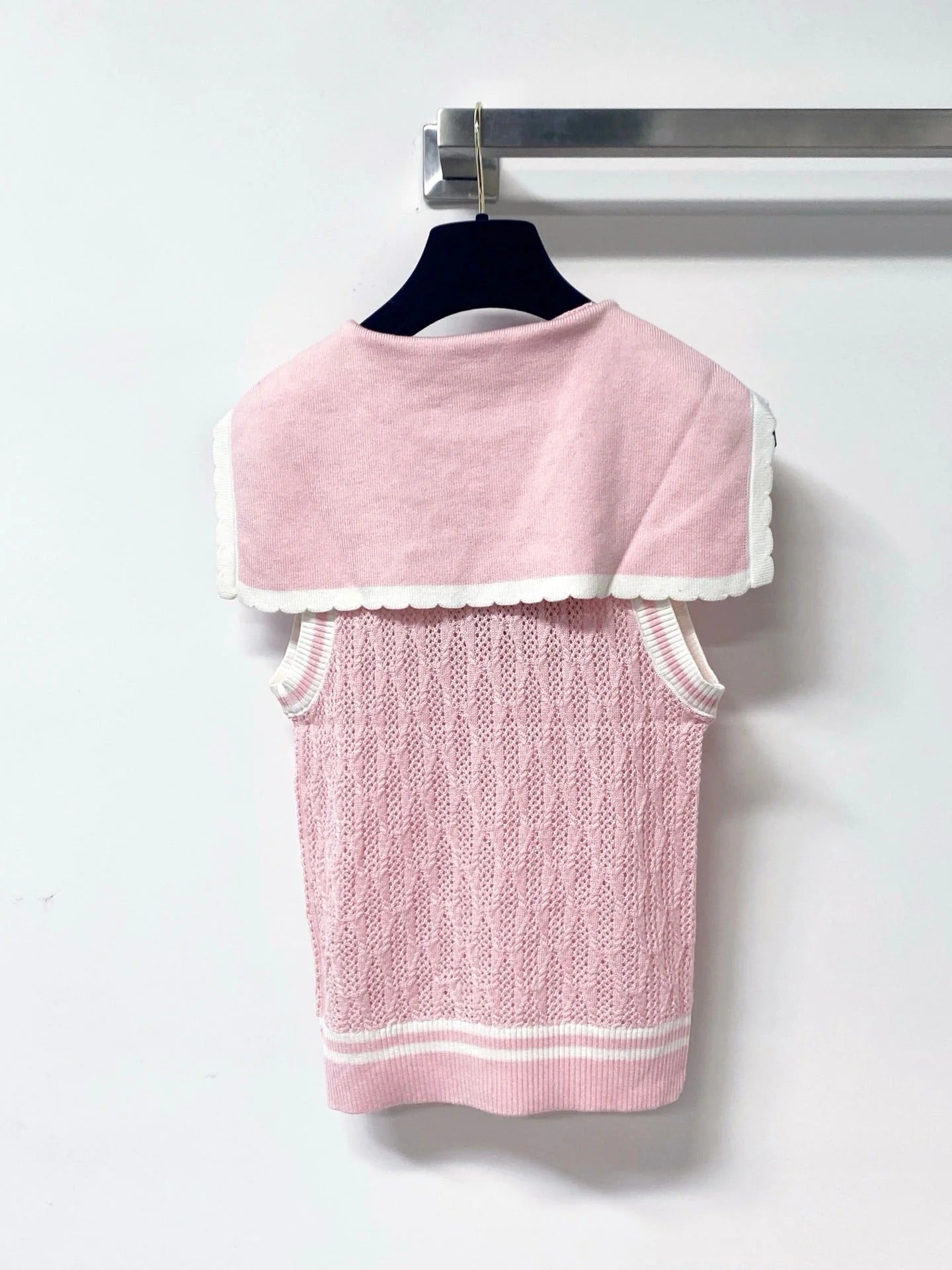 Miu Miu Vest Pink in Wool 305892