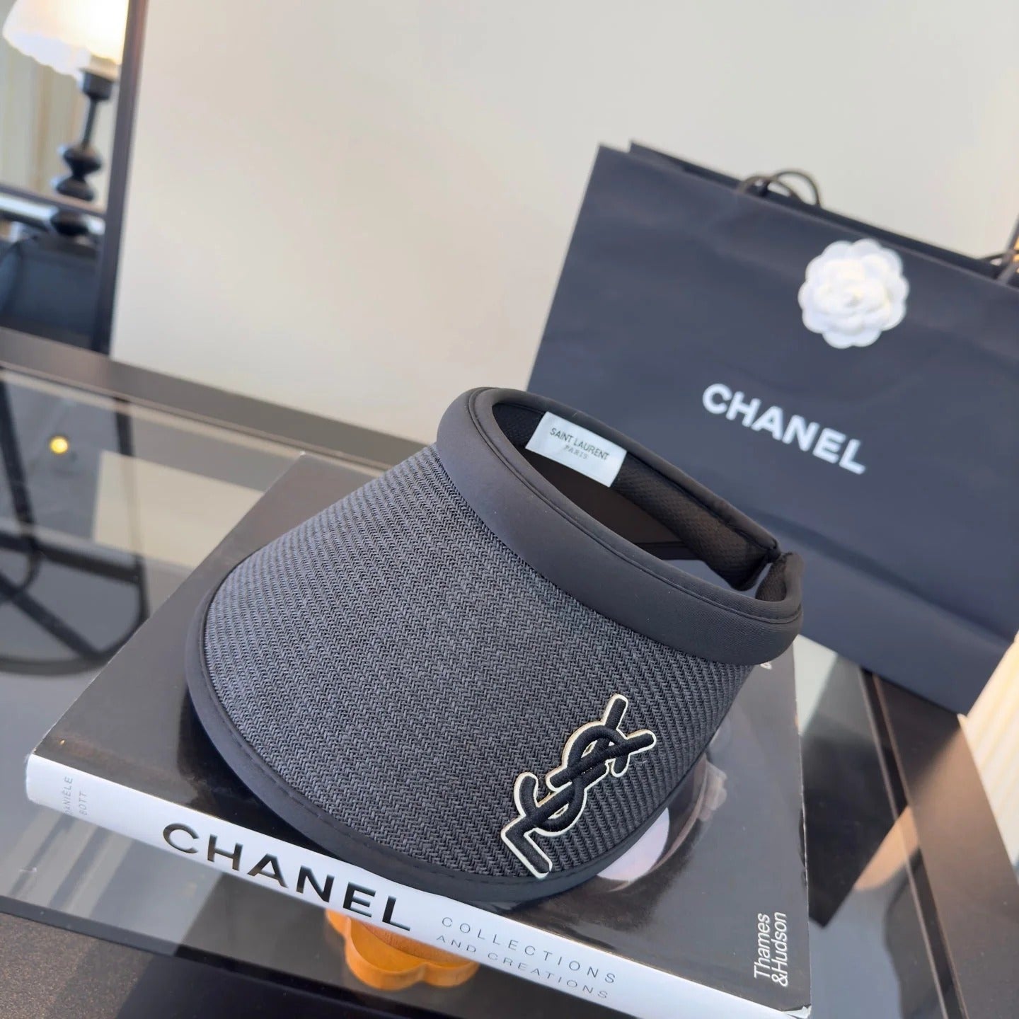 Chanel Visor Bucket Hat 412981