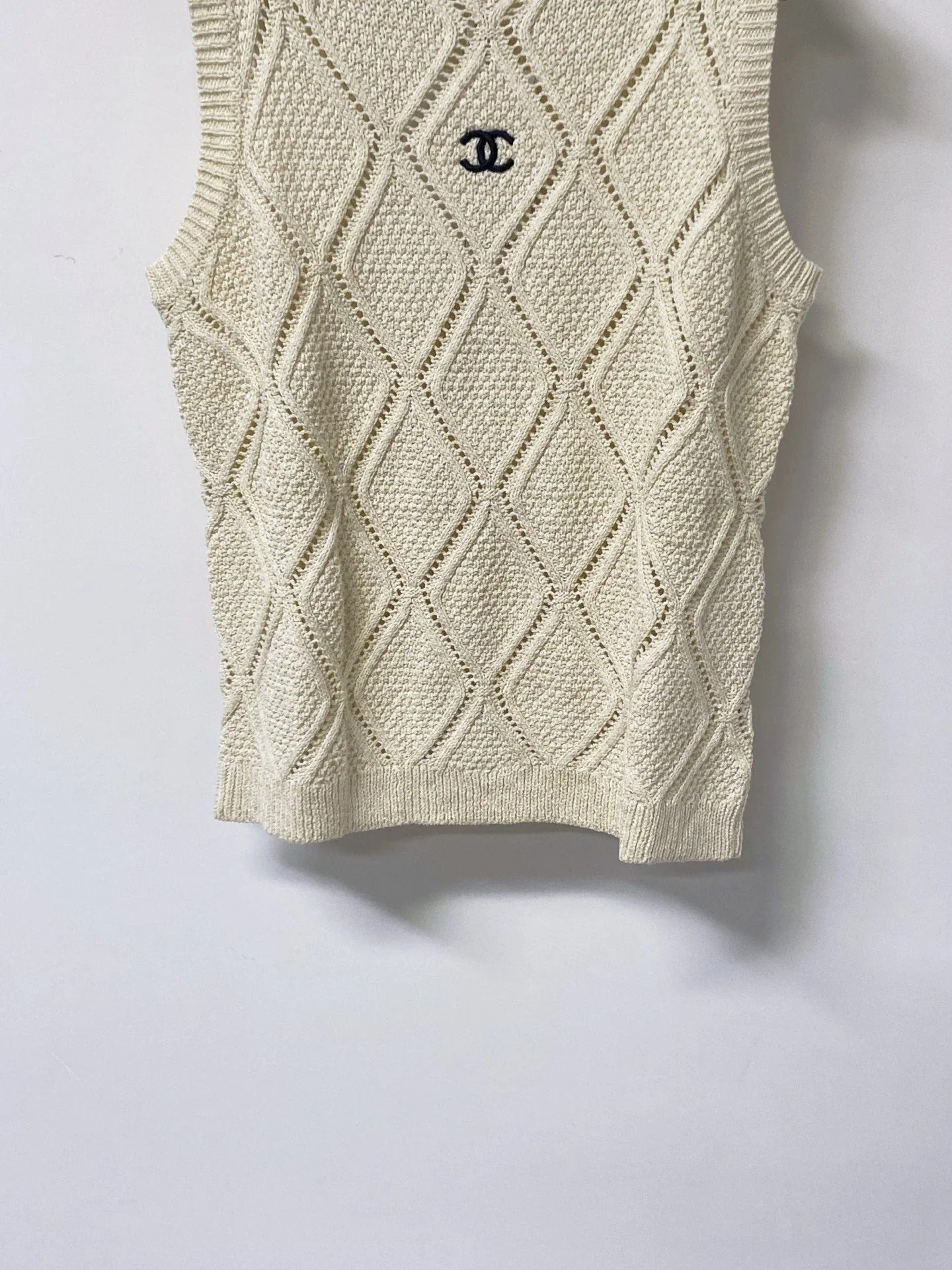 Chanel 2026 Set Cream Wool 690505