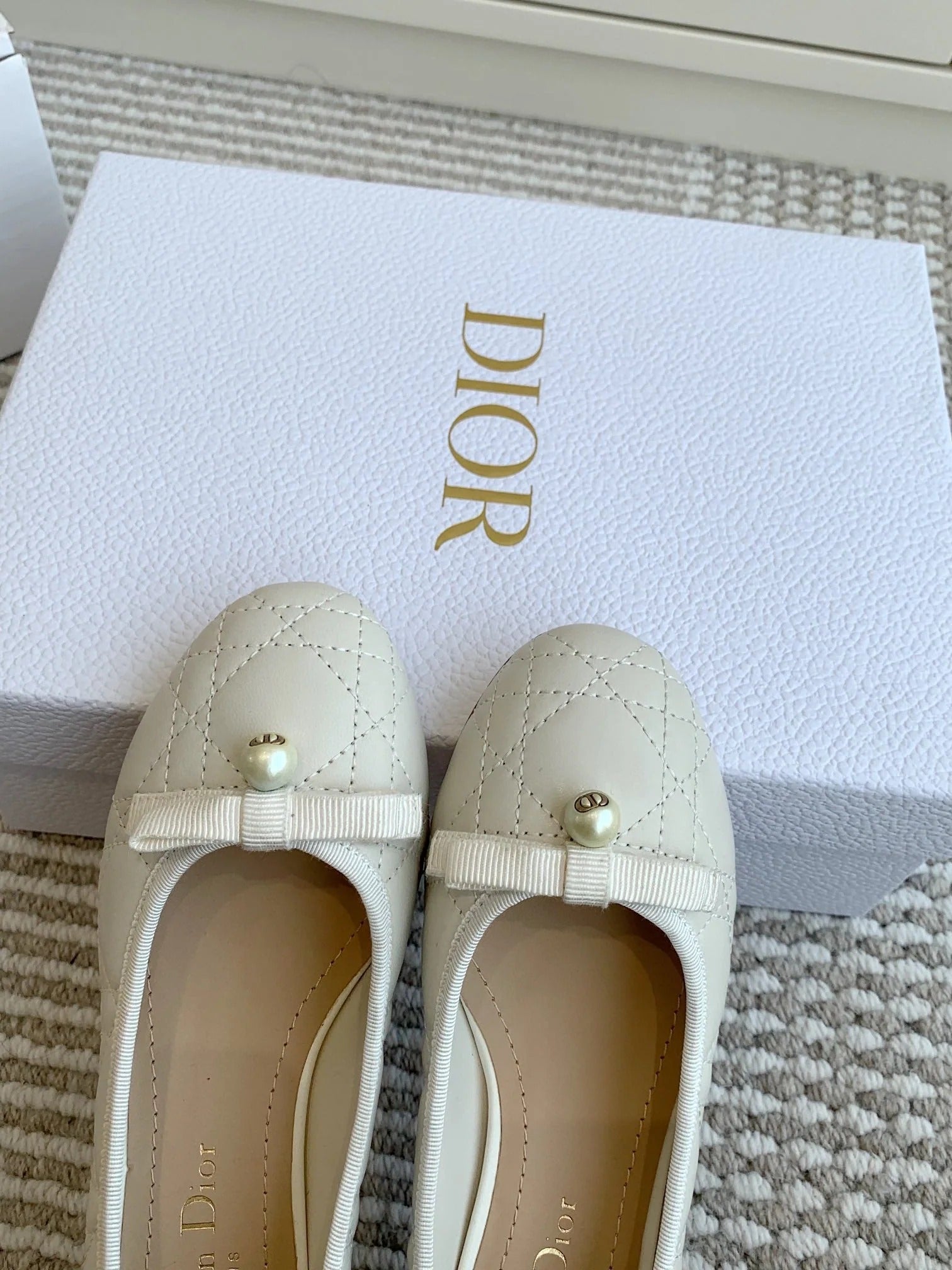Dior 2026 Bow Pump 30mm Sheepskin 884802