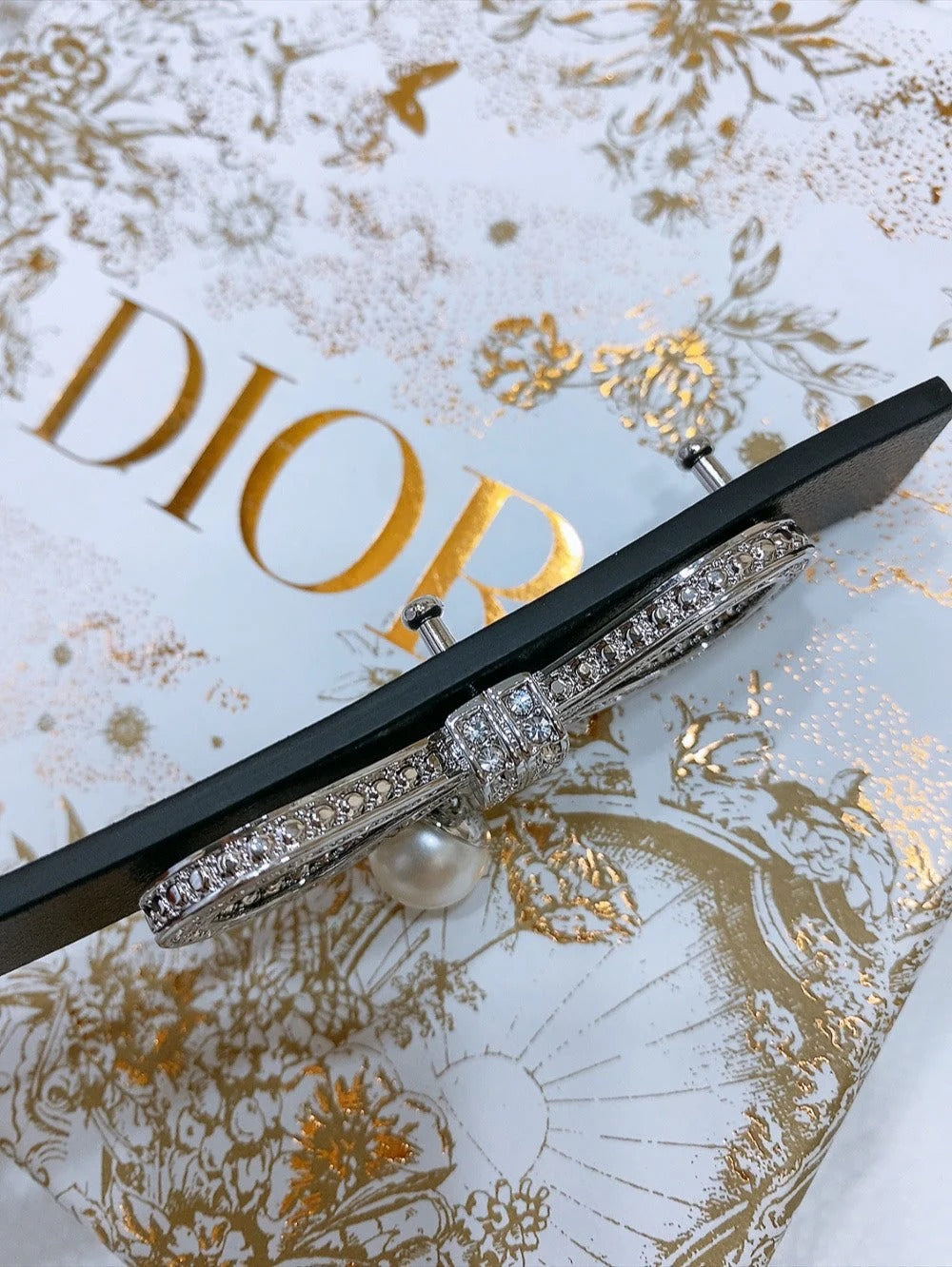 Dior 2026 Le Nœud de Dior Belt 1.8cm Calfskin