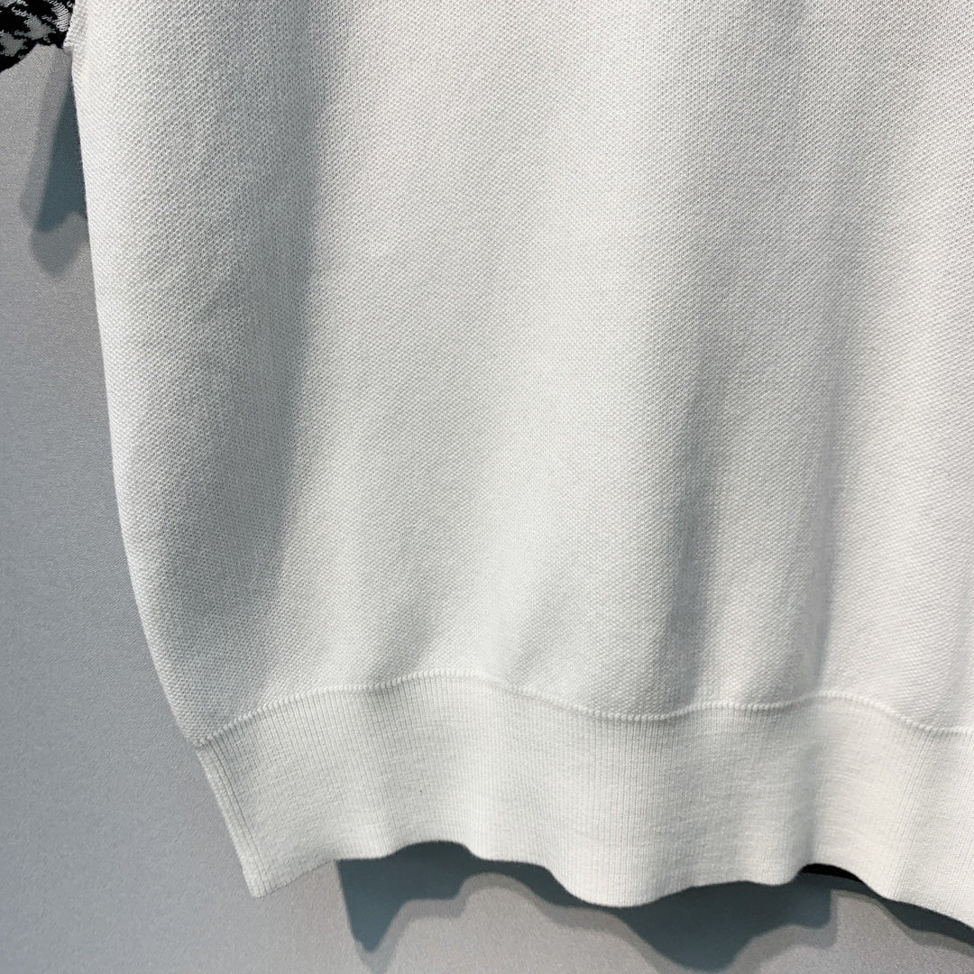 Dior 26 Short-Sleeve T-Shirt White in Polyester 371385
