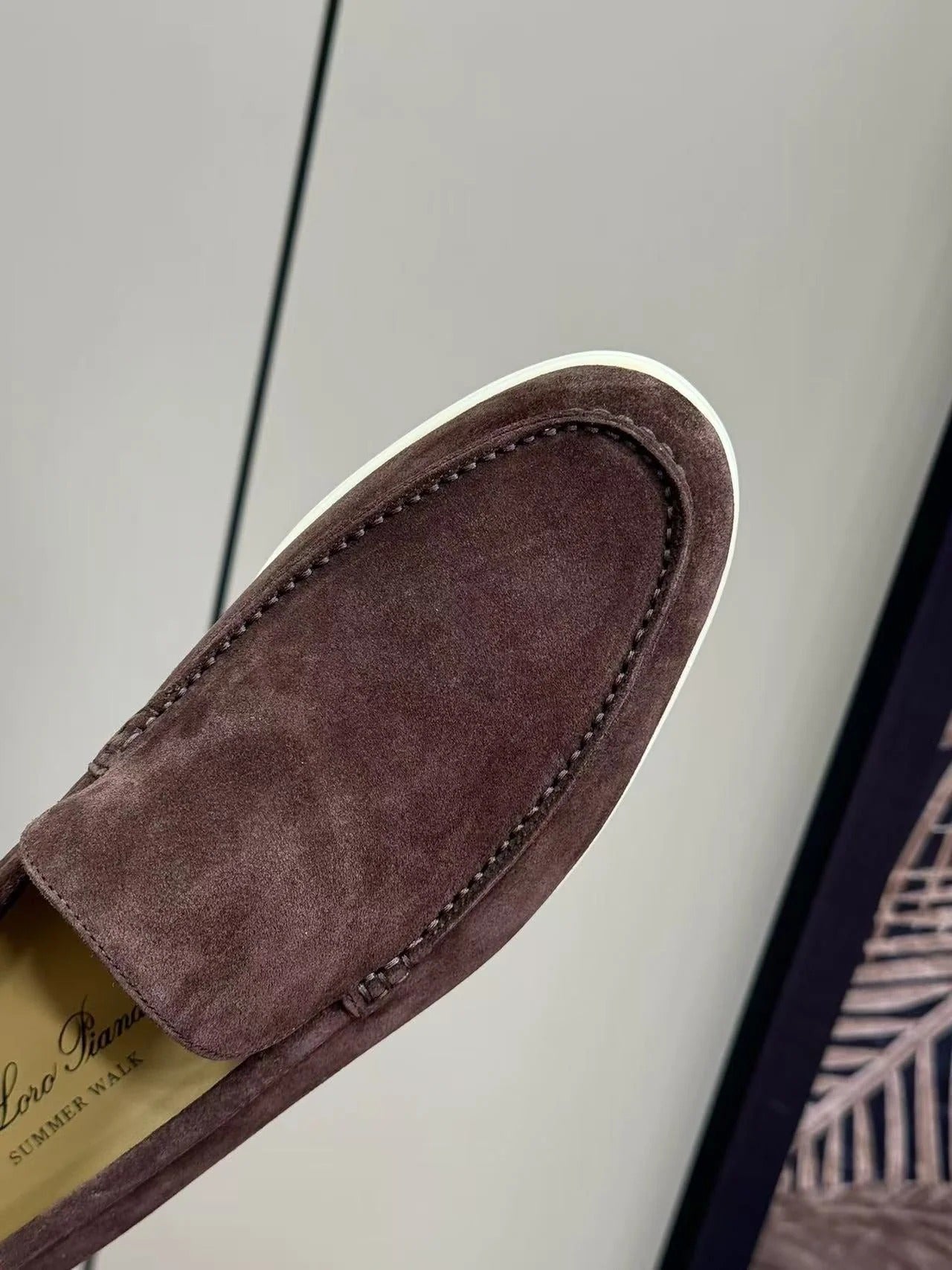 Loro Piana 2026 Summer Walk Loafer Brown Suede