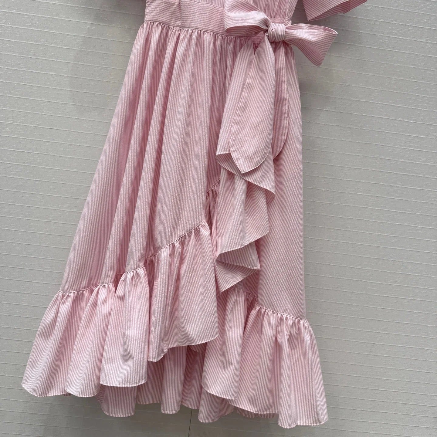 Dior 2026 Maxi Dress Pink Cotton 401921