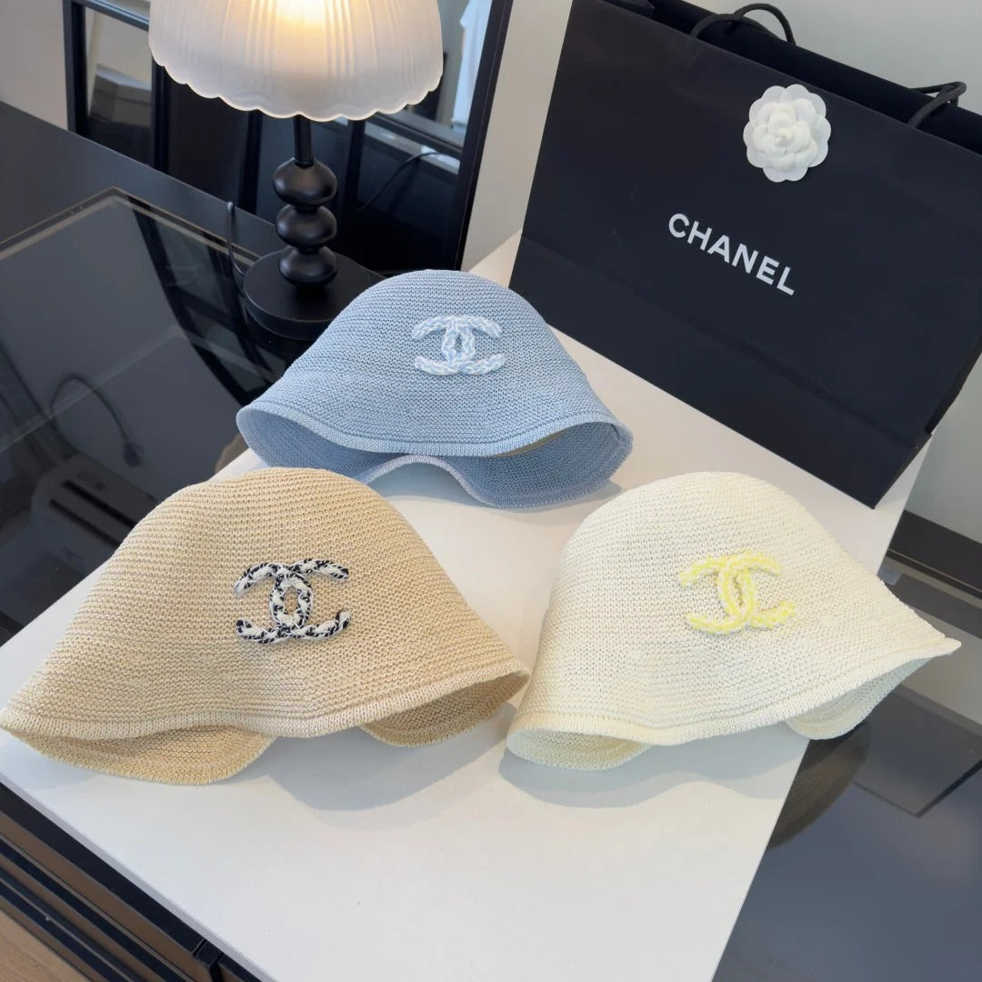 Chanel Knitted Bucket Hat 380655