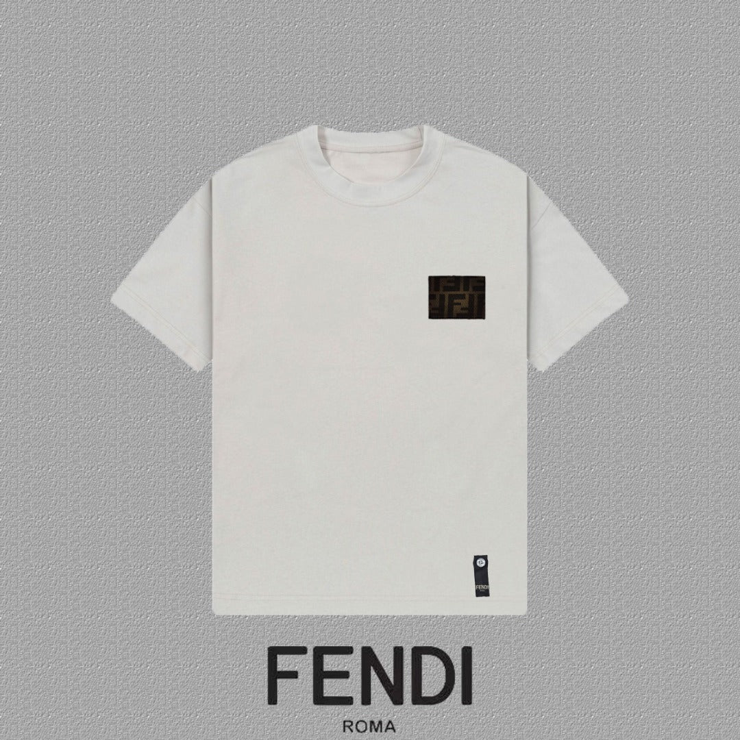 Fendi 2026 Men's Short-Sleeve T-Shirt Cotton 806093